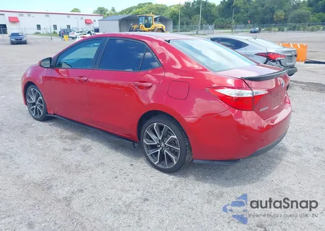 2016 Toyota Corolla Le from USA, damaged, VIN 2T1BURHEXGC648592